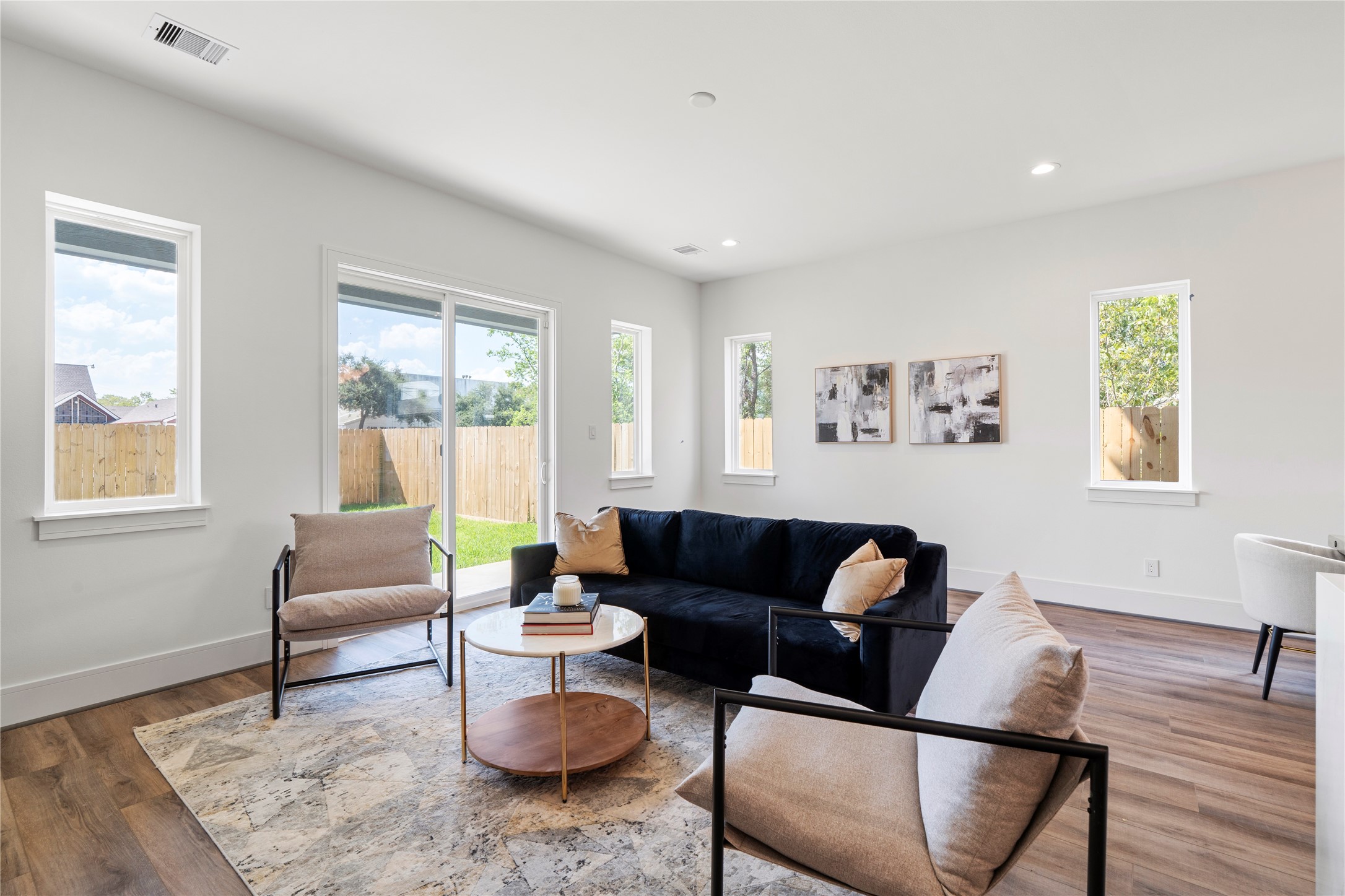 4218 Nichols Street Houston, TX 77020 - Photo 15 of 45 a living room with furniture and a window