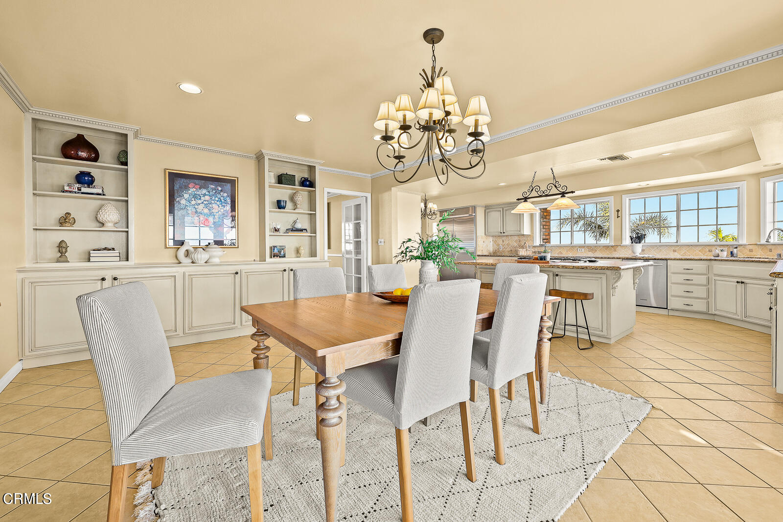 Undisclosed Address Burbank, CA 91501 - Photo 20 of 70 a view of a dining room with furniture a chandelier and wooden floor