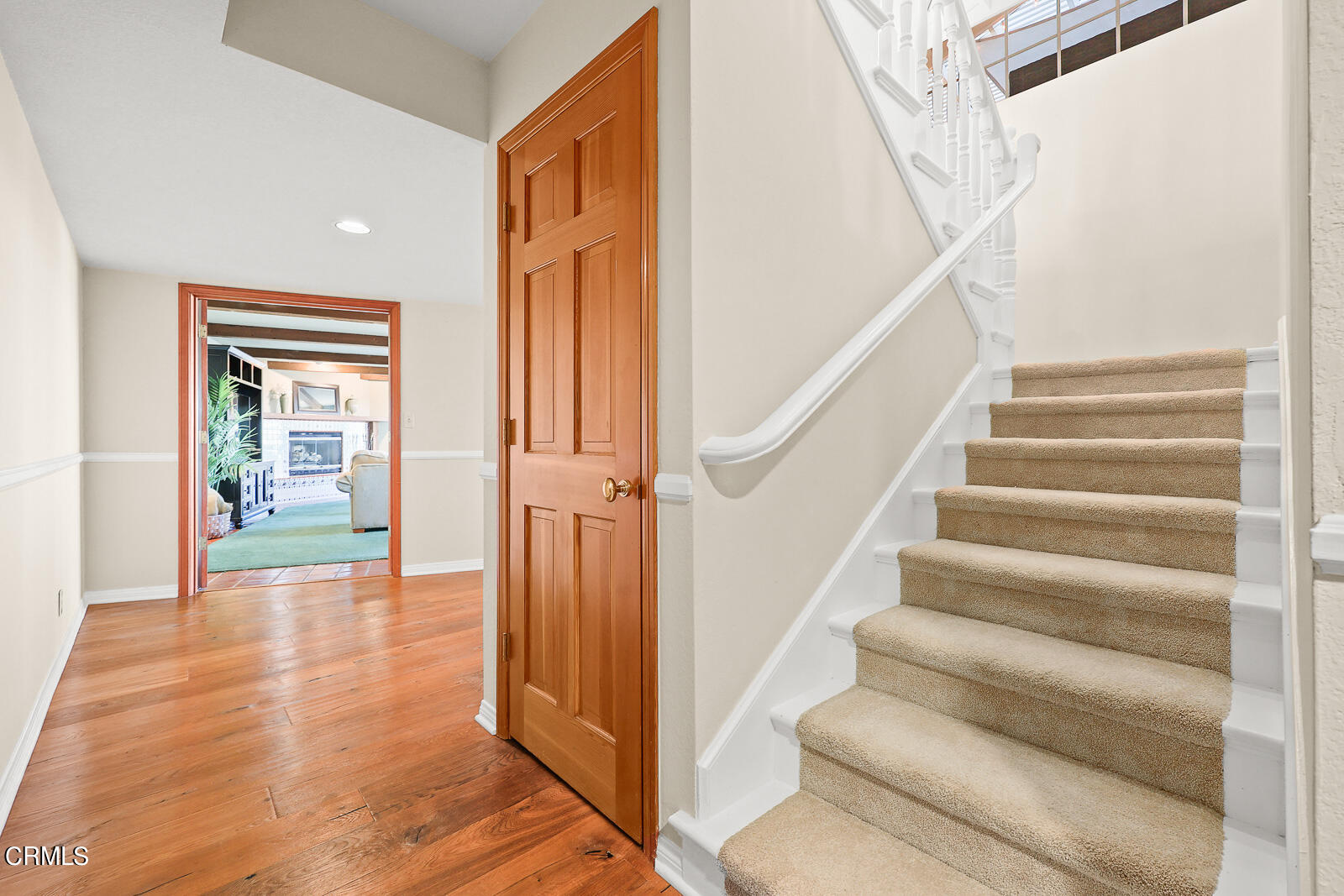 Undisclosed Address Burbank, CA 91501 - Photo 38 of 70 a view of entryway and hall with wooden floor