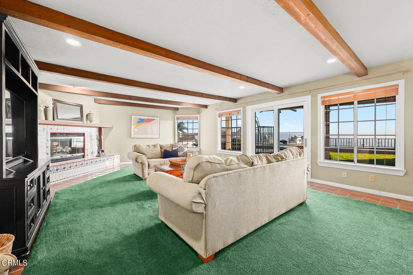 Undisclosed Address Burbank, CA 91501 - Photo 44 of 70 a living room with furniture and a flat screen tv