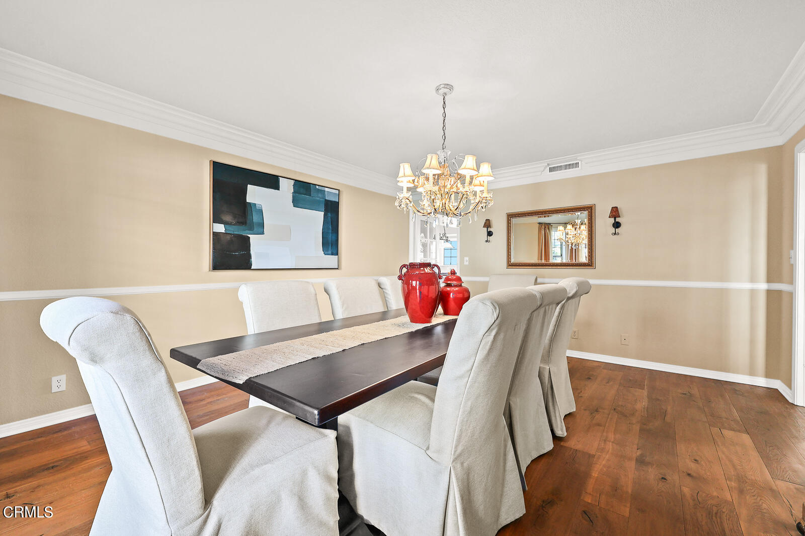 Undisclosed Address Burbank, CA 91501 - Photo 9 of 70 a view of a dining room with furniture and chandelier