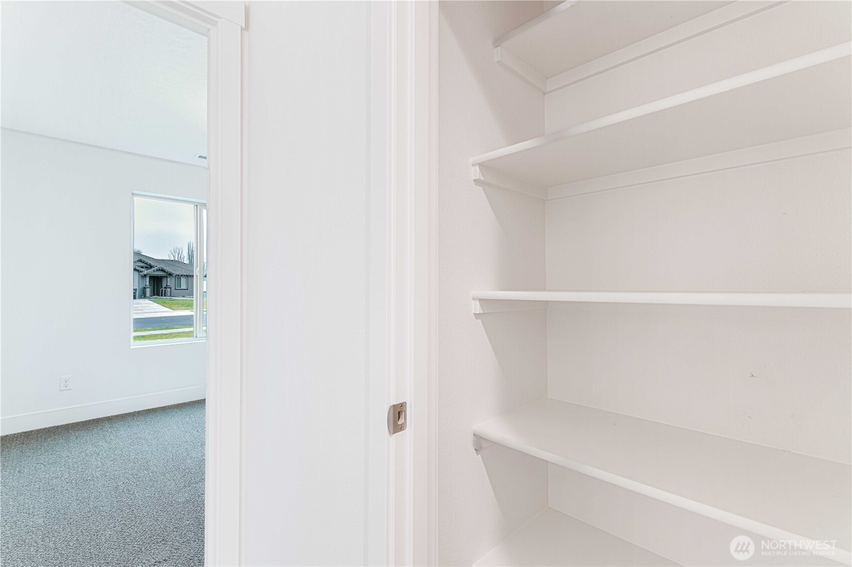 308 North Sandy Loop Moses Lake, WA 98837 - Photo 8 of 18 a view of an empty walk in closet