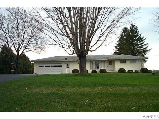 5214 Ellicott Street Road Batavia, NY 14020 - Photo 1 of 1 Exterior Front. WELL BUILT 3 BEDRM. RANCH!