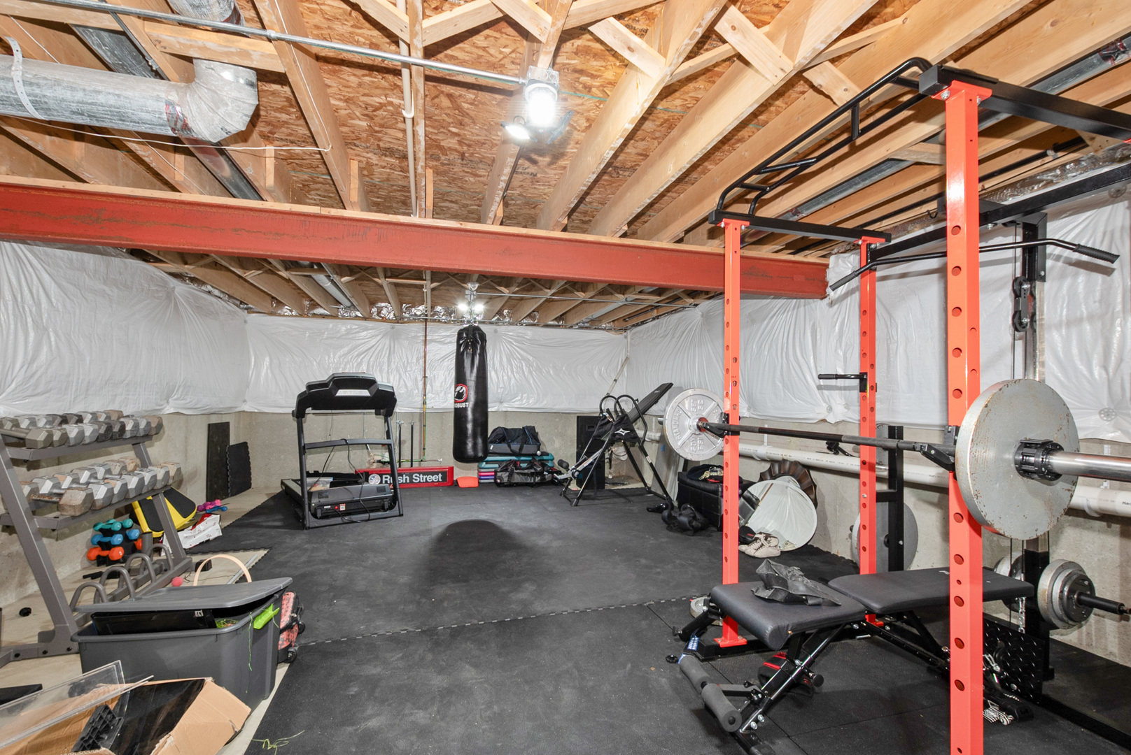 1981 Stapleton Road New Lenox, IL 60451 - Photo 26 of 33 a view of a storage room with gym equipment