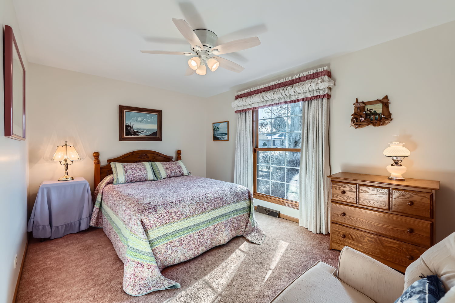 620 Morningside Point Elgin, IL 60123 - Photo 21 of 32 a bedroom with a bed and wooden floor