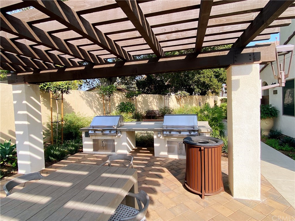35 Bedford Court Arcadia, CA 91007 - Photo 15 of 15 a view of a porch with furniture and a yard