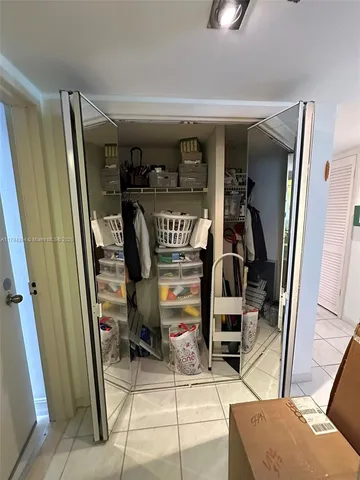 a view of storage and utility room