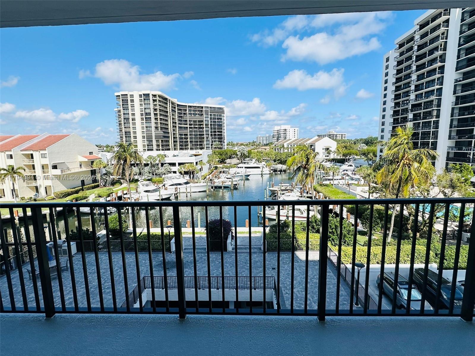 4750 South Ocean Boulevard, Unit 401 Highland Beach, FL 33487 - Photo 10 of 47 a view of city from a balcony