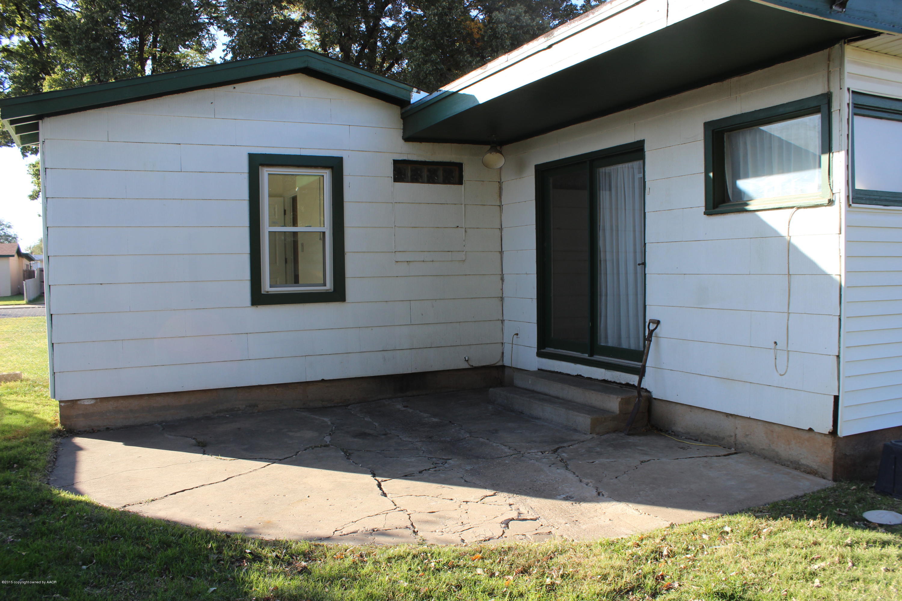 4311 South Ong Street Amarillo, TX 79110 - Photo 19 of 20 Back Yard Patio
