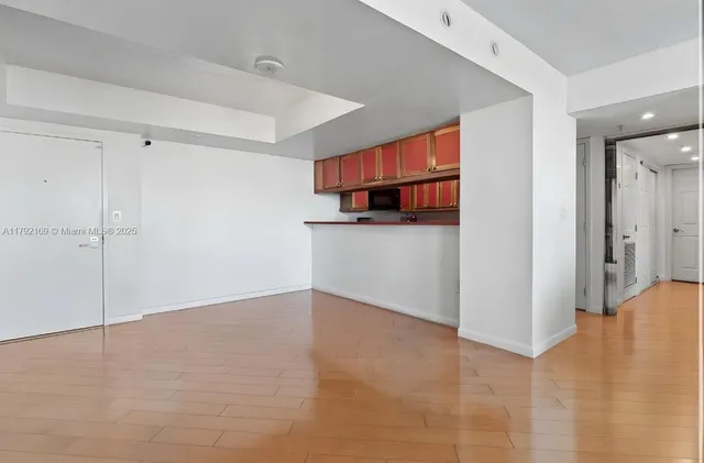 wooden floor in a room
