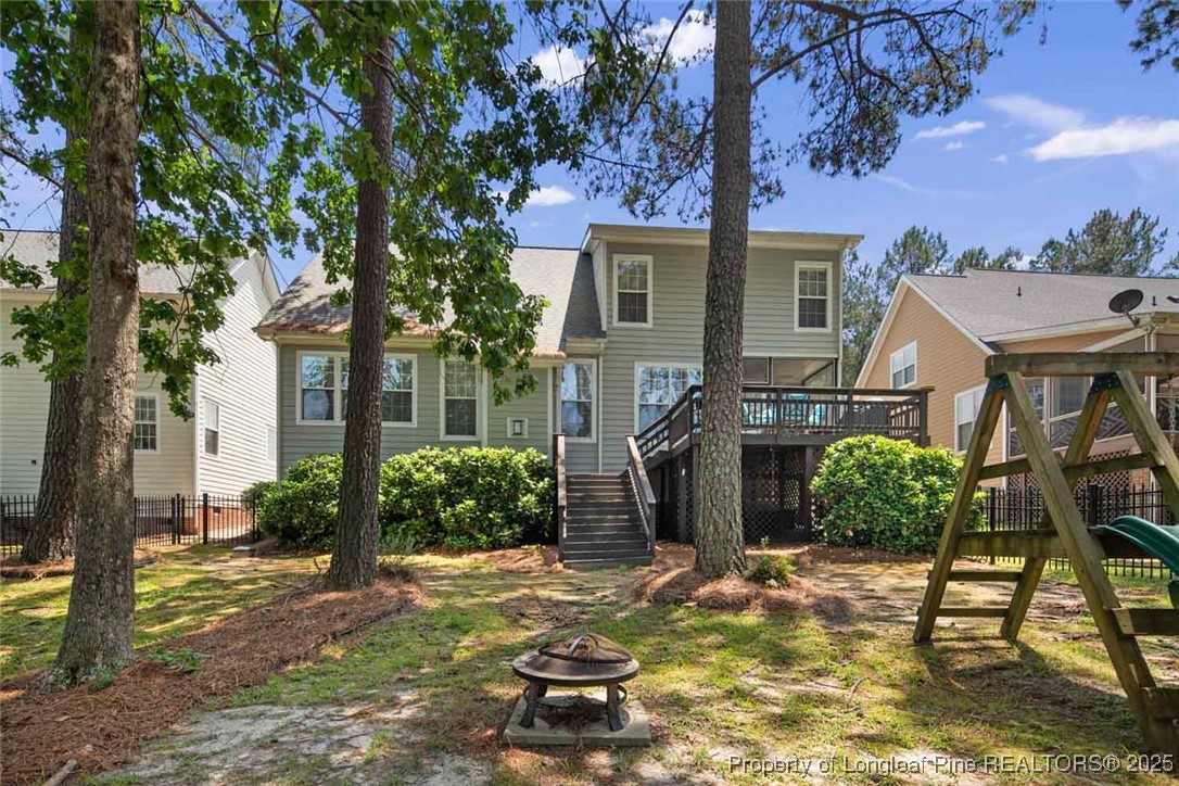 15 London Way Spring Lake, NC 28390 - Photo 46 of 46 a view of a house with backyard and a tree