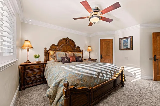 a swimming pool with outdoor seating and yard