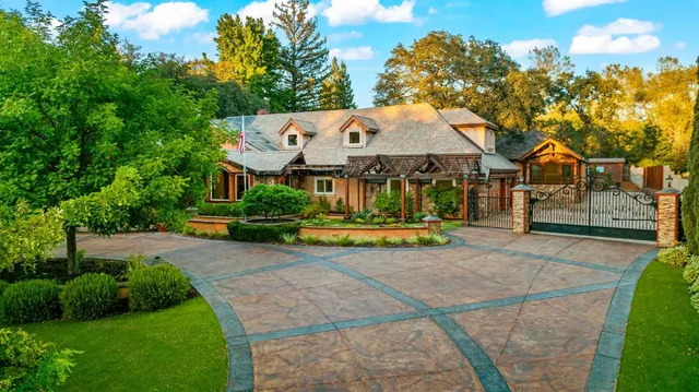 a view of city and mountain