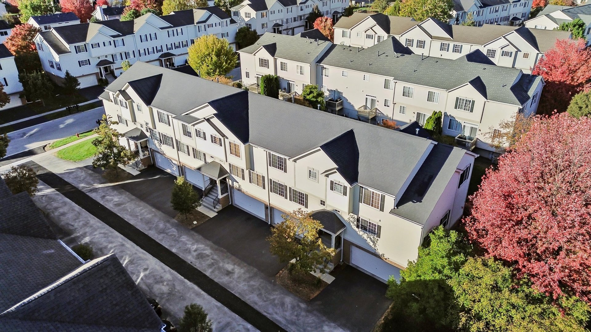 409 Evergreen Circle, Unit 4 Gilberts, IL 60136 - Photo 36 of 42 an aerial view of house with yard