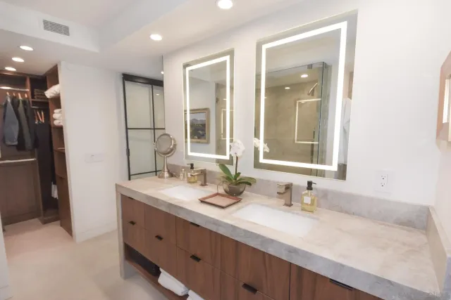 an outdoor view with patio