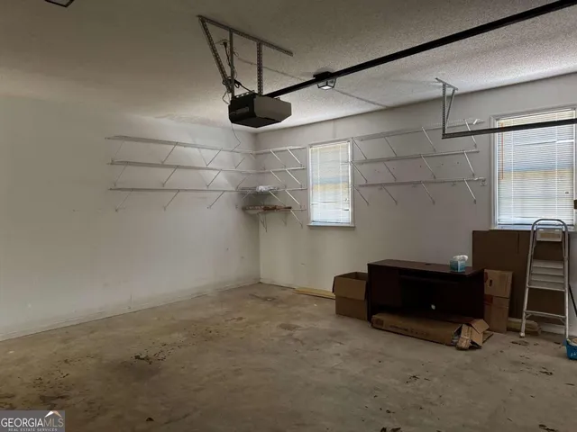 a room with a desk and a chair