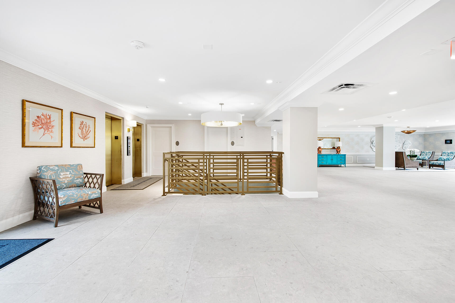 120 North Ocean Boulevard, Unit 202 Delray Beach, FL 33483 - Photo 20 of 32 a view of a livingroom with furniture and a flat screen tv