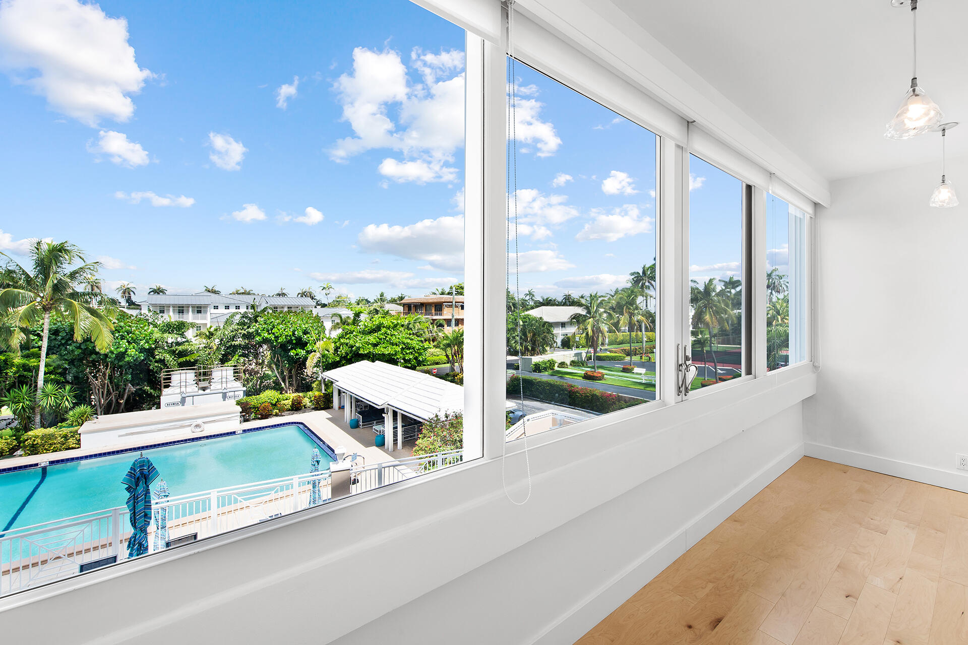 120 North Ocean Boulevard, Unit 202 Delray Beach, FL 33483 - Photo 6 of 32 a view of a balcony with yard