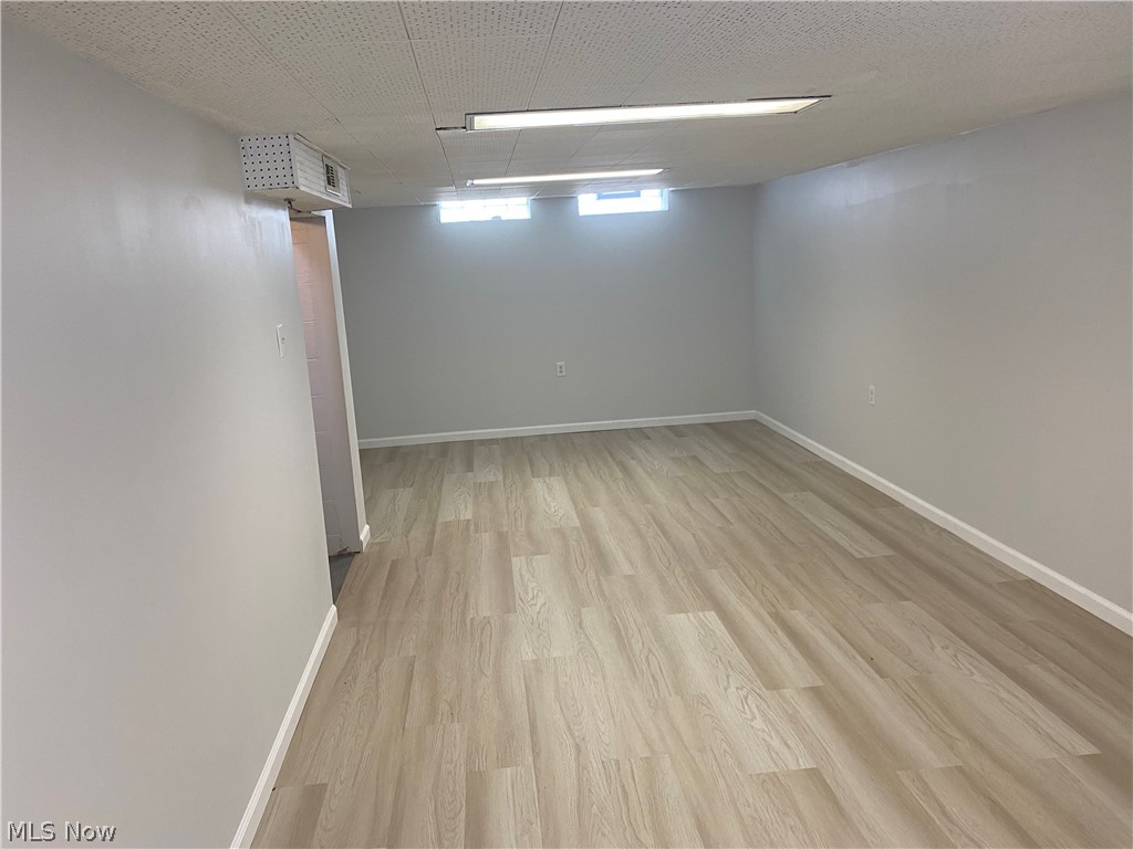 13117 Silver Road Garfield Heights, OH 44125 - Photo 16 of 20 Basement featuring light hardwood / wood-style floors