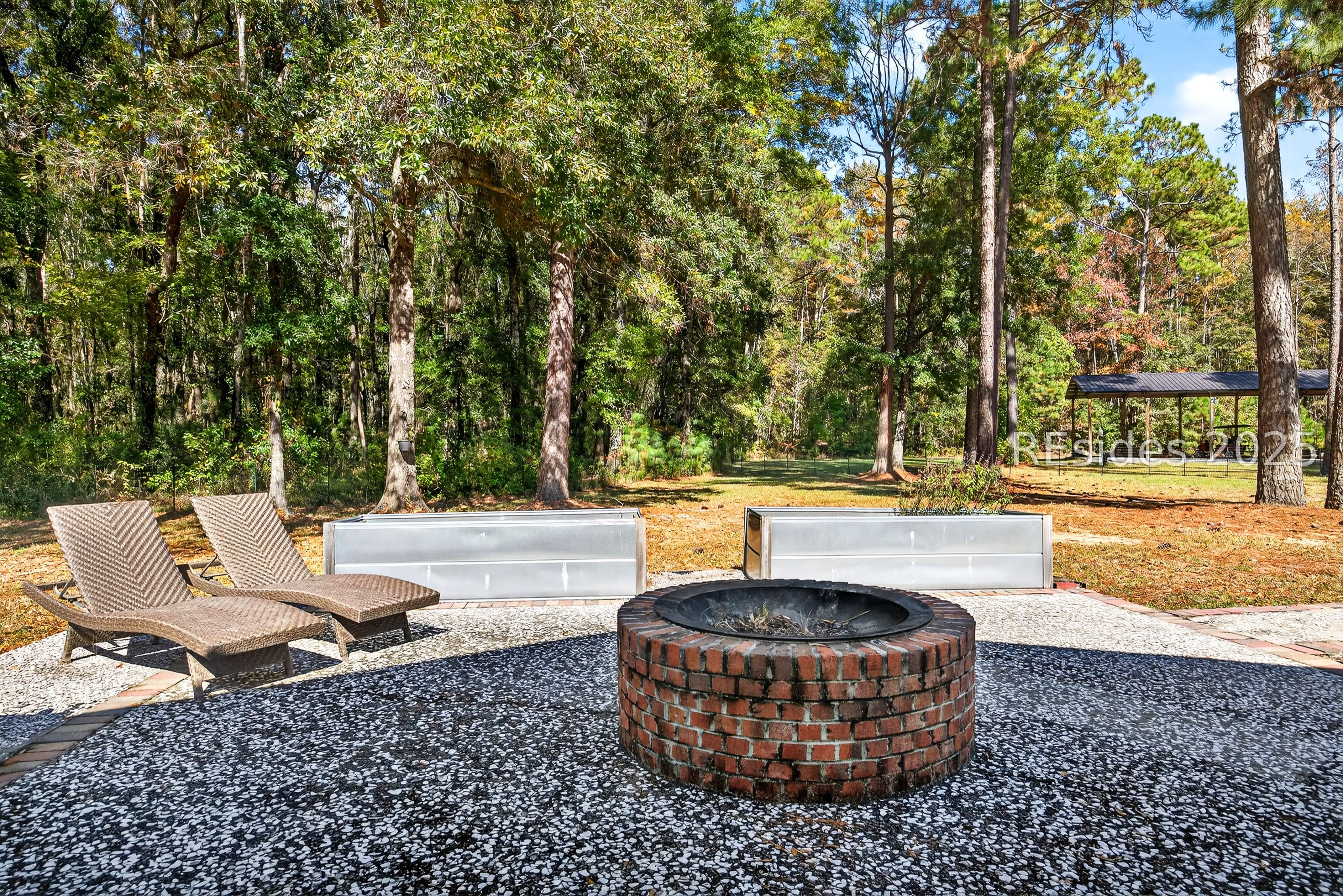 73 School Cut Road Hardeeville, SC 29927 - Photo 71 of 86 Backyard Fire Pit