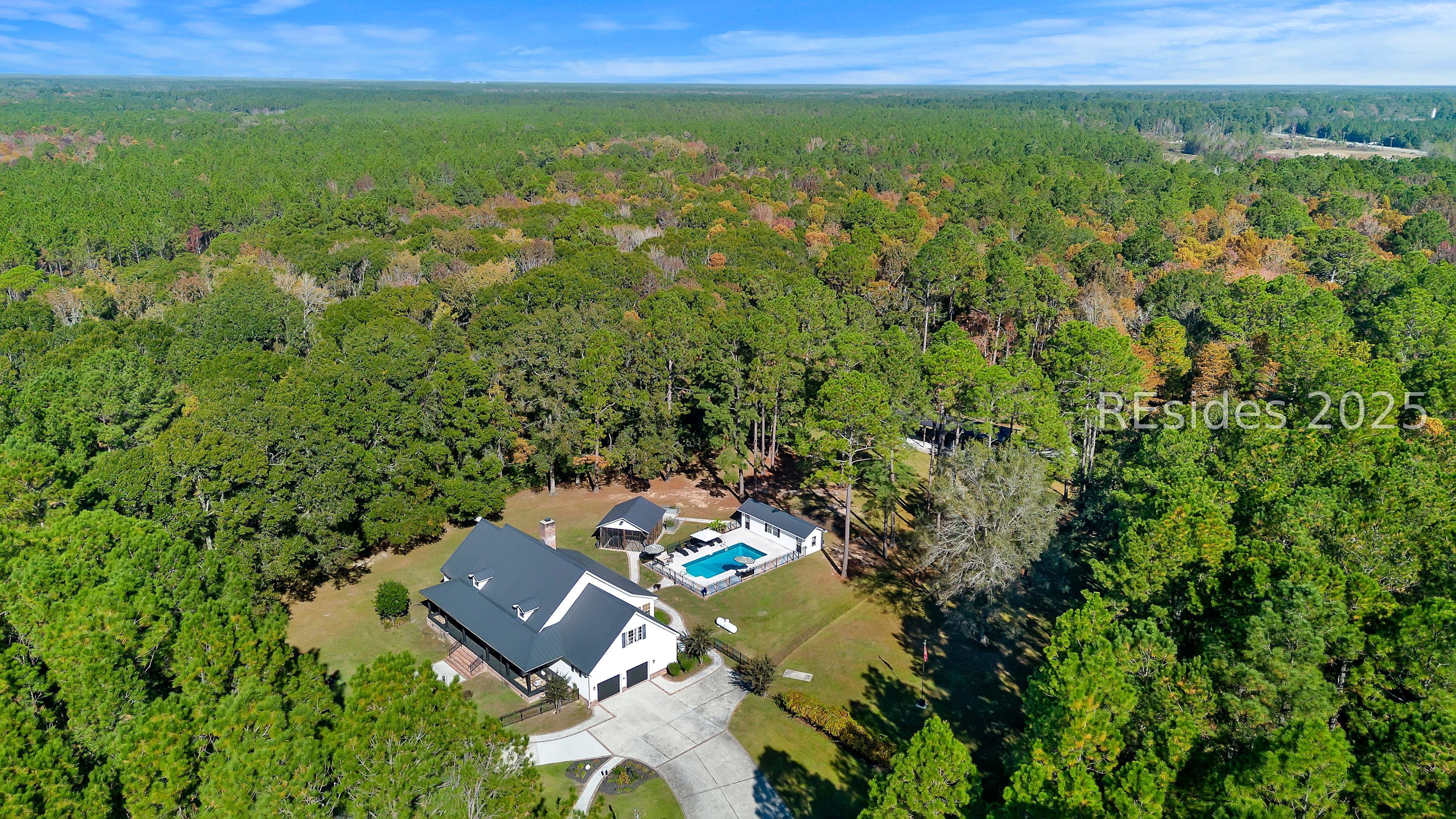 73 School Cut Road Hardeeville, SC 29927 - Photo 85 of 86 Drone shot of property