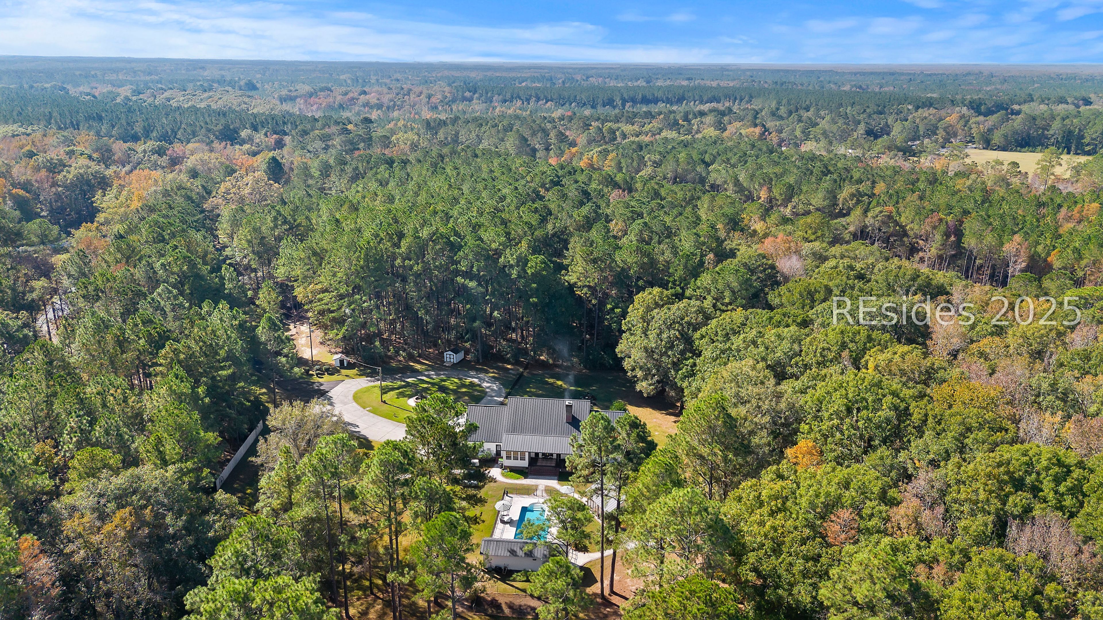 73 School Cut Road Hardeeville, SC 29927 - Photo 86 of 86 Drone shot of property