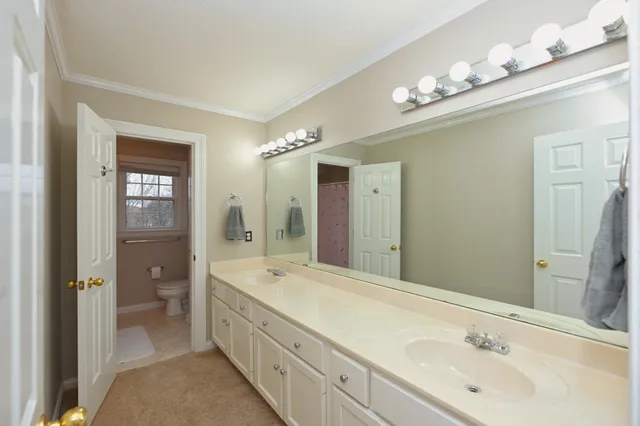 a view of a balcony with couch