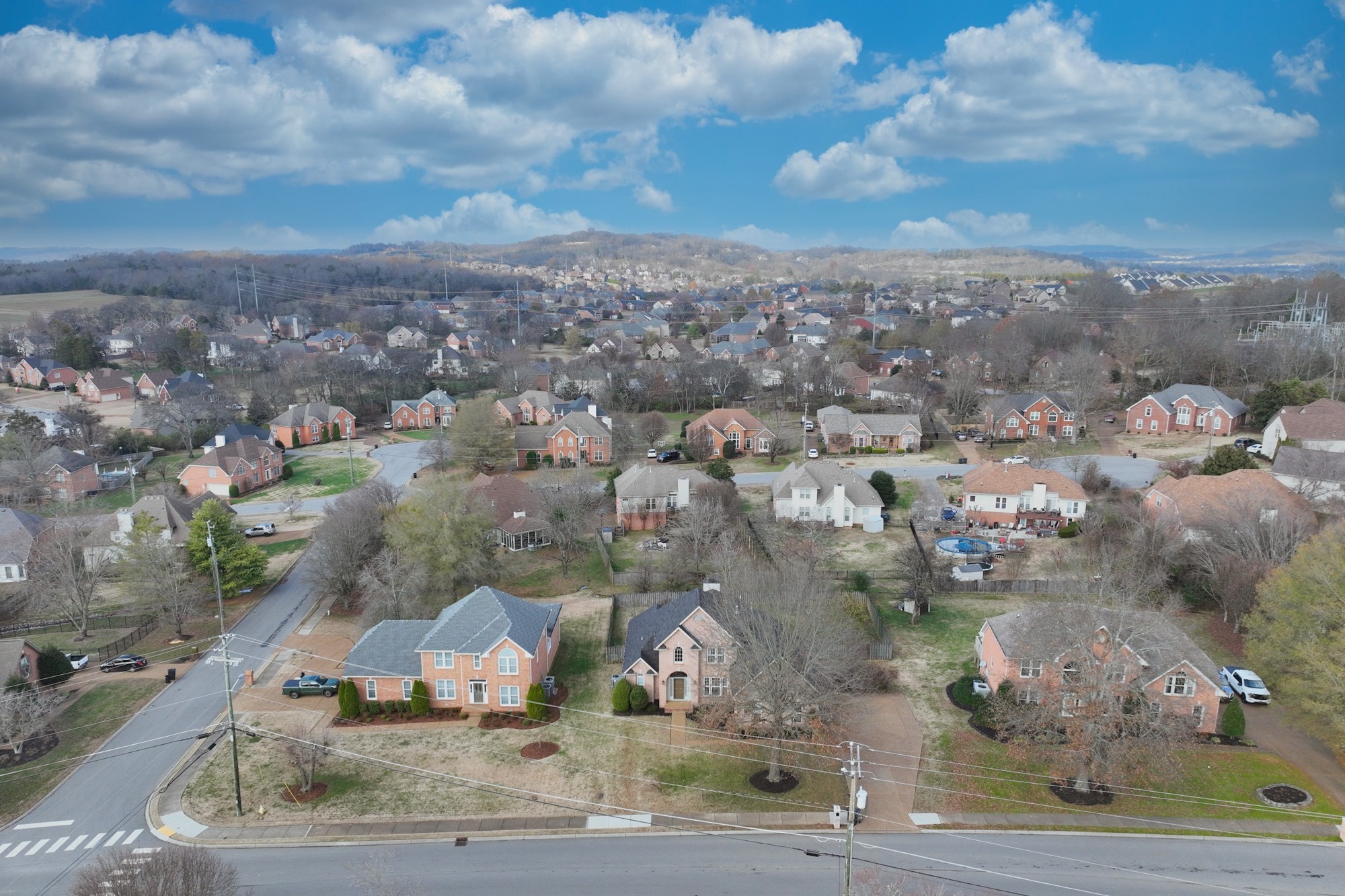 114 Wyncrest Way Hendersonville, TN 37075 - Photo 37 of 40 an aerial view of a residential houses with outdoor space