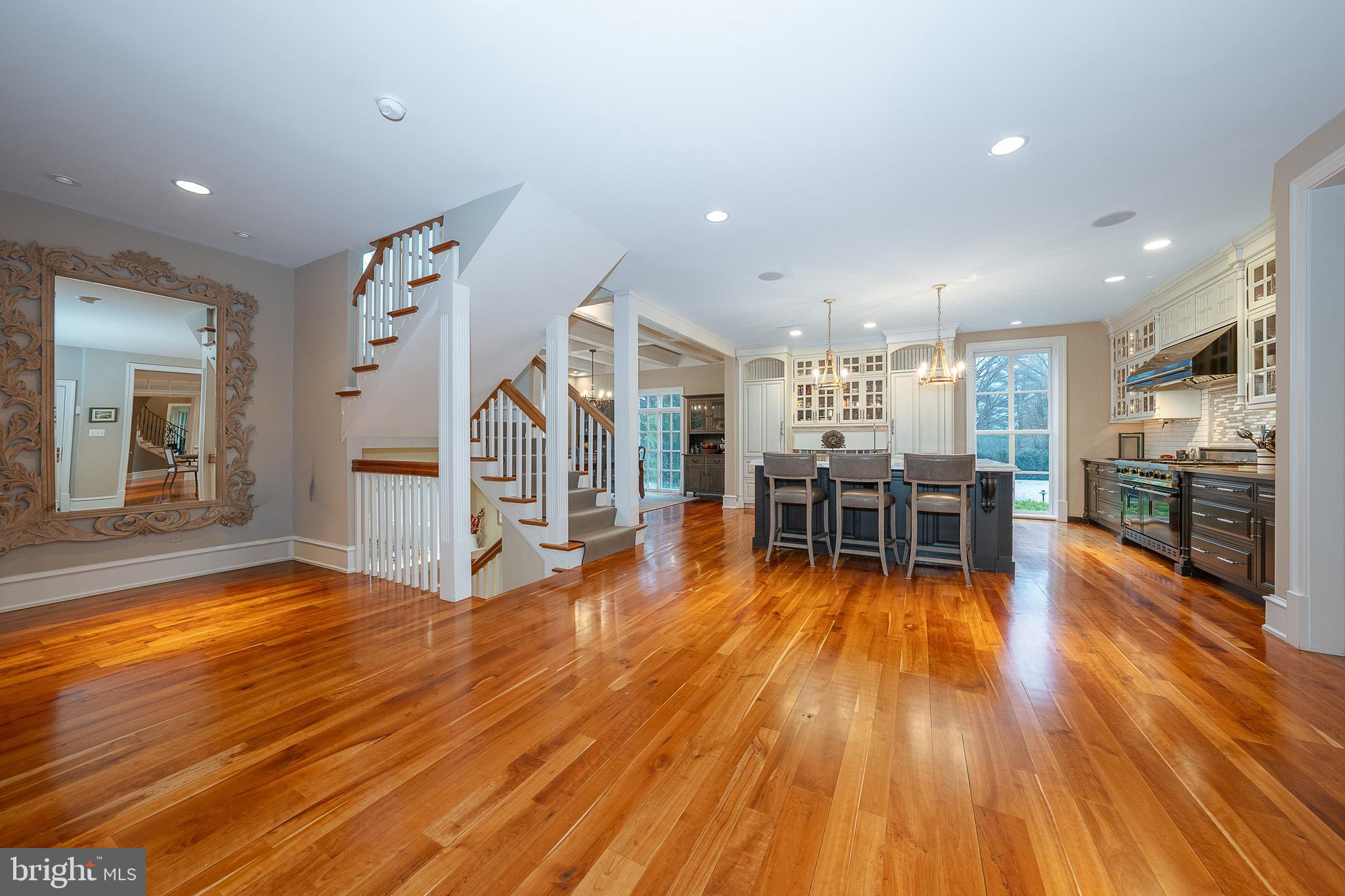 1122 Brynlawn Road Villanova, PA 19085 - Photo 29 of 55 Rear stair to upper and lower level