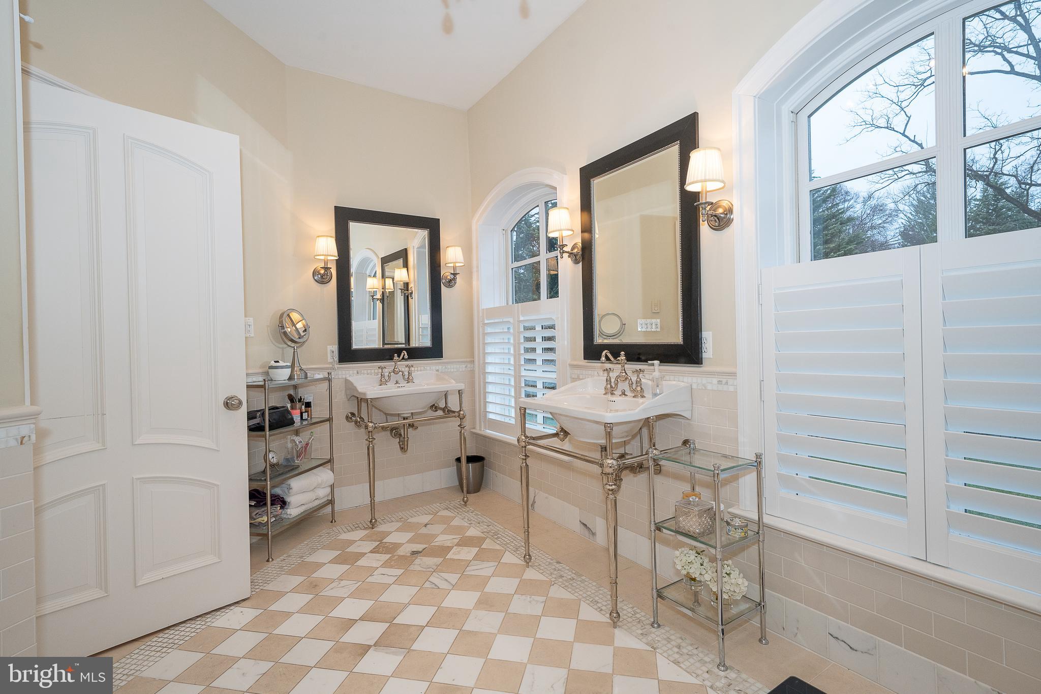 1122 Brynlawn Road Villanova, PA 19085 - Photo 41 of 55 Owners bathroom with twin sink vanities