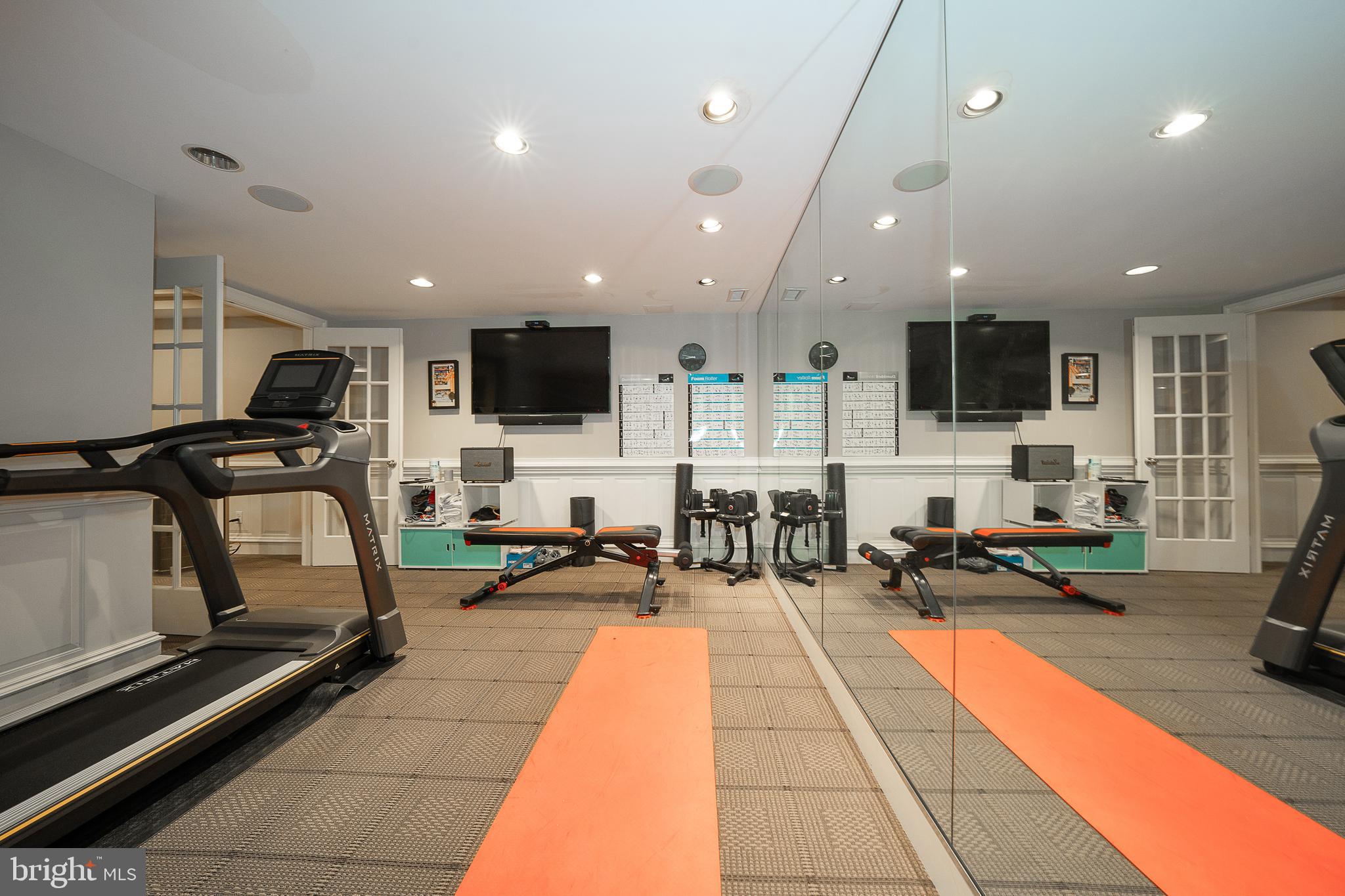 1122 Brynlawn Road Villanova, PA 19085 - Photo 53 of 55 Gym and yoga in lower level