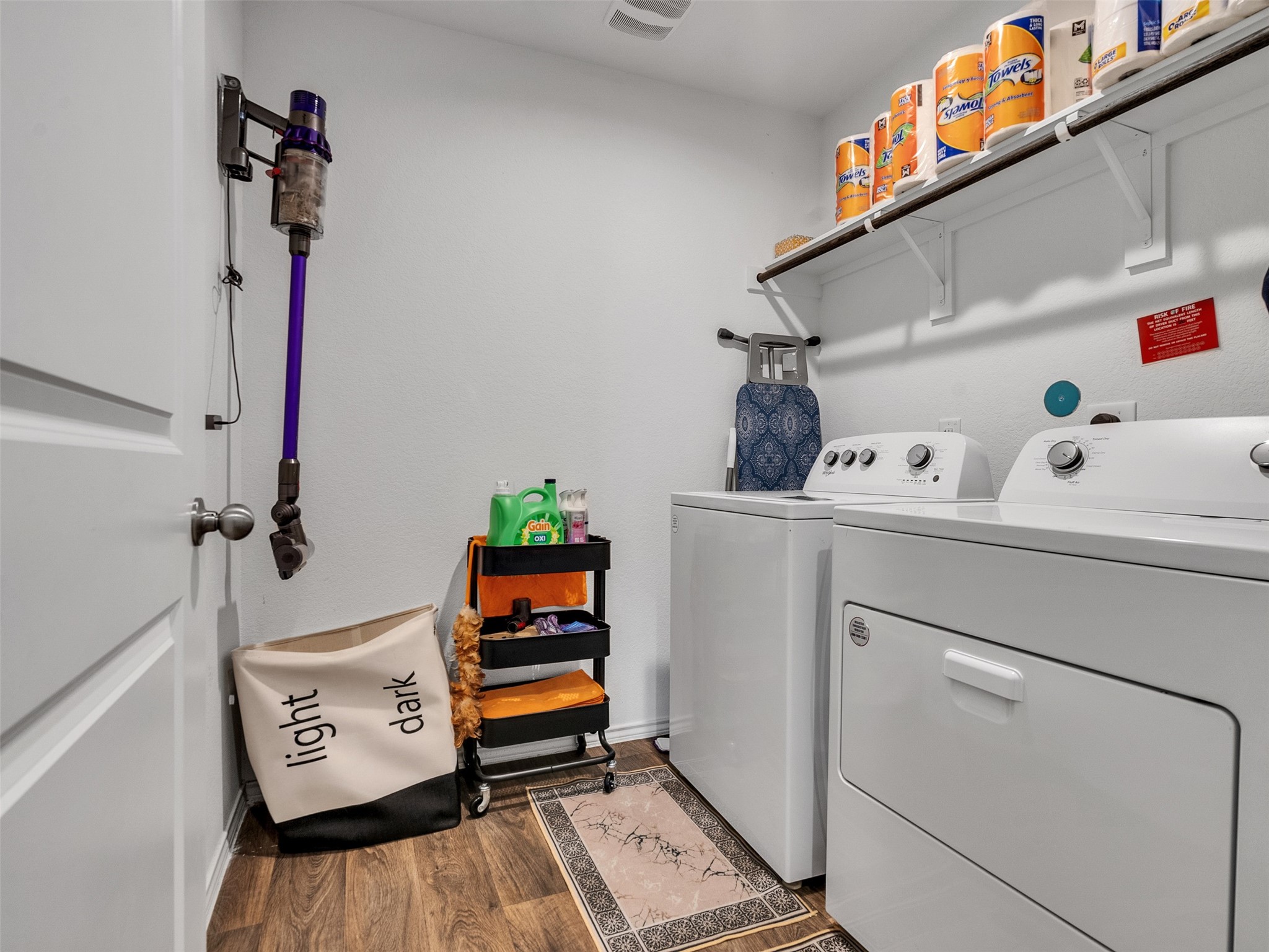 21215 Audubon Russet Road Katy, TX 77449 - Photo 8 of 30 a utility room with dryer and washer