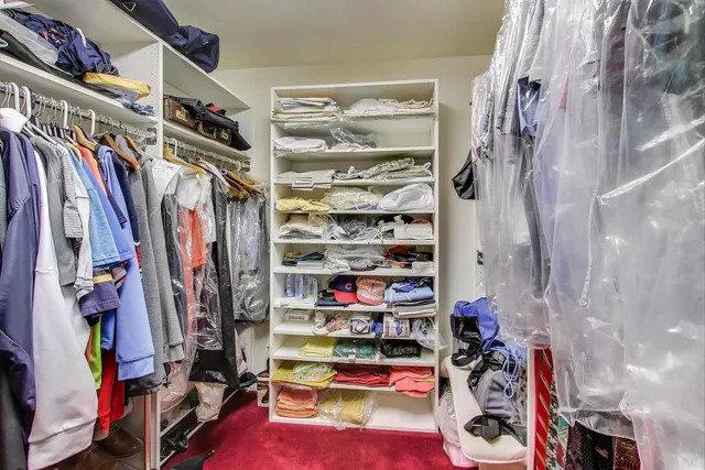 a view of empty room