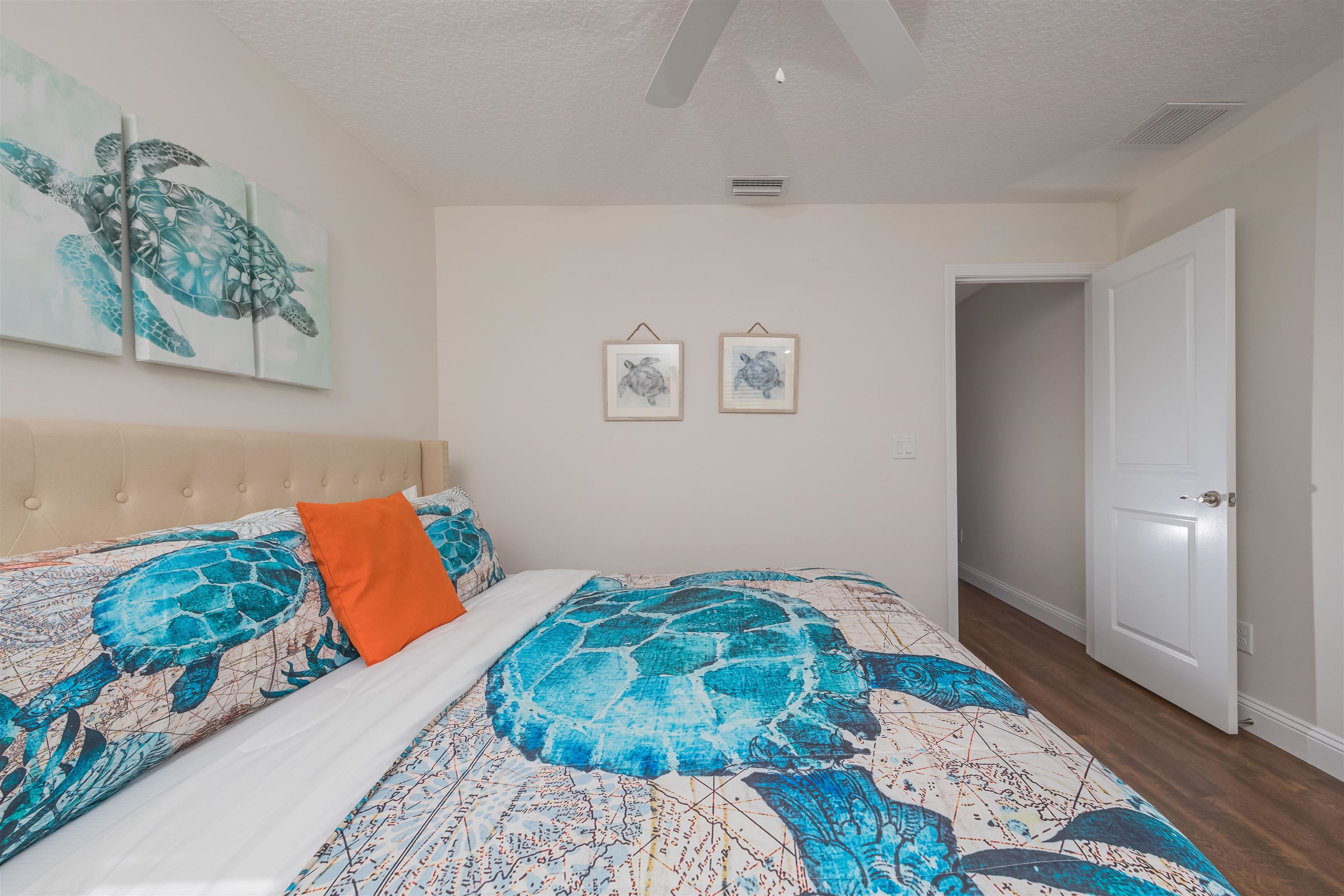 6832 Middleton Avenue St. Augustine, FL 32080 - Photo 41 of 47 a bedroom with bed and a window