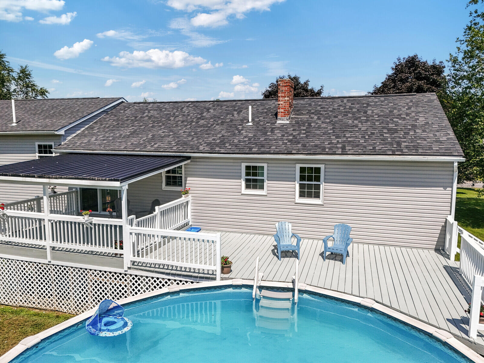 85 Garland Road Winslow, ME 04901 - Photo 44 of 55 43 Deck & pool