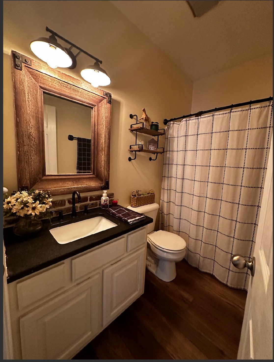 495 Calista Road White House, TN 37188 - Photo 26 of 28 a bathroom with a sink a toilet and mirror