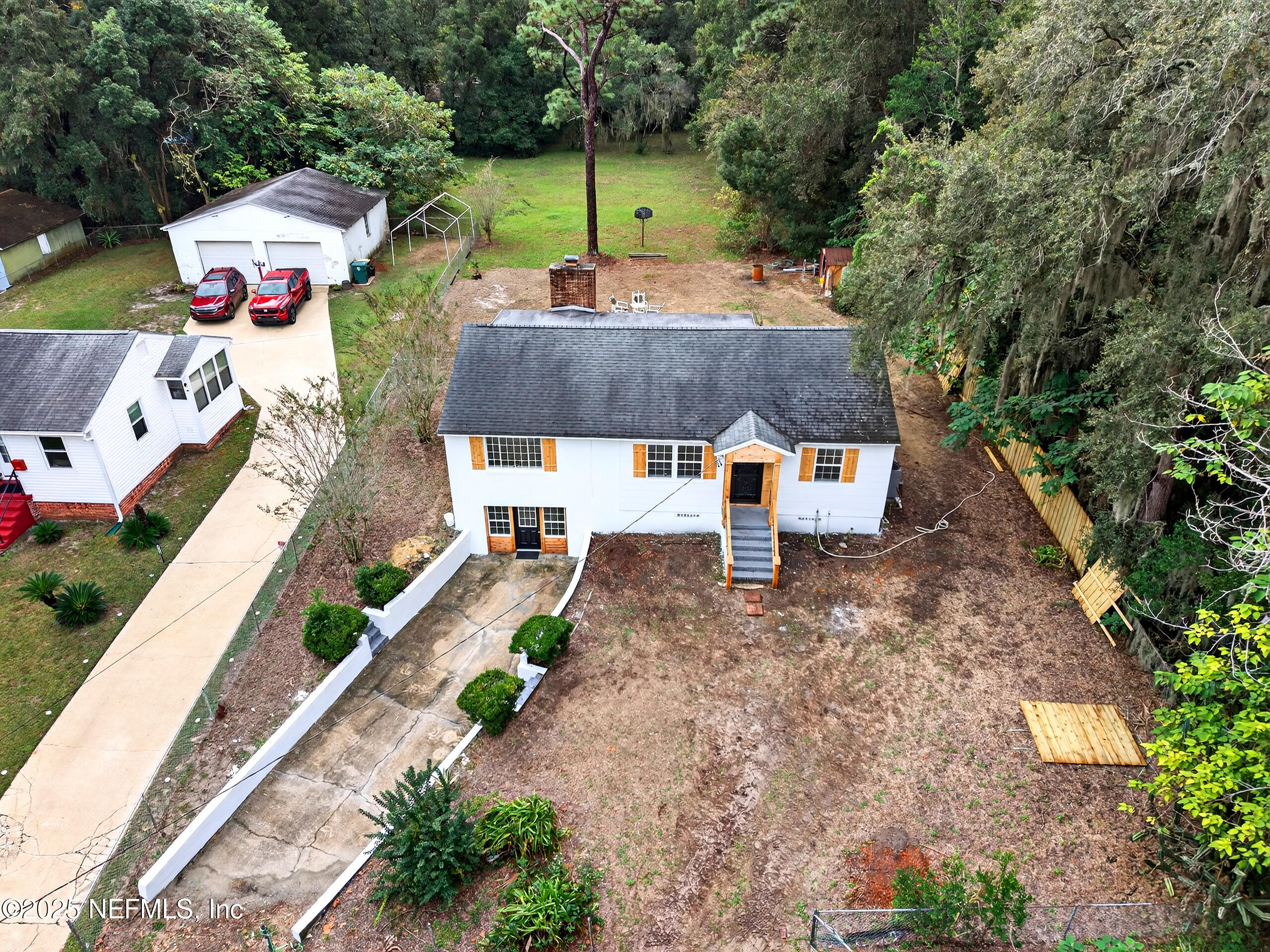 9906 Jeanette Road Jacksonville, FL 32246 - Photo 30 of 32 an aerial view of a house with outdoor space