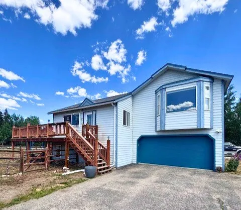 a view of a house with a patio