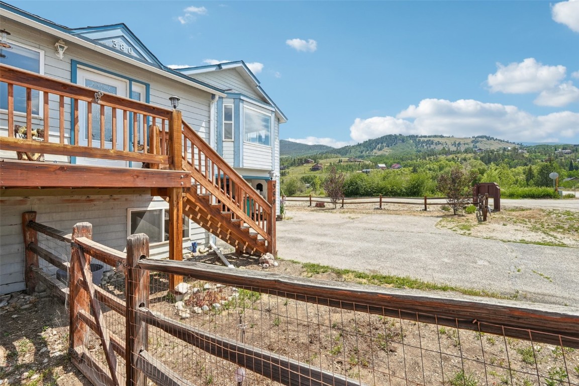 380 Riley Road Silverthorne, CO 80498 - Photo 16 of 49 a view of a balcony with an outdoor space