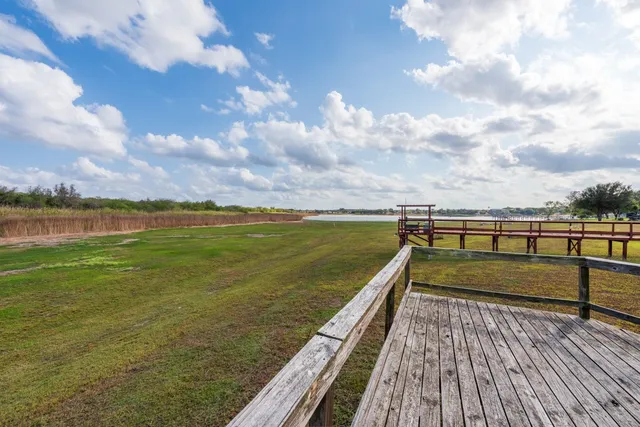 a view of ocean from a balcony