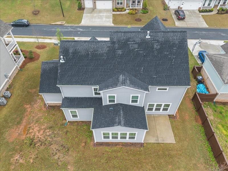 1395 Crestwind Road Northwest Kennesaw, GA 30152 - Photo 29 of 35 an aerial view of residential houses with outdoor space