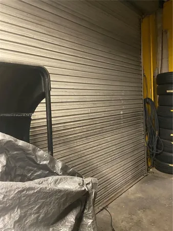 a view of a door of a house