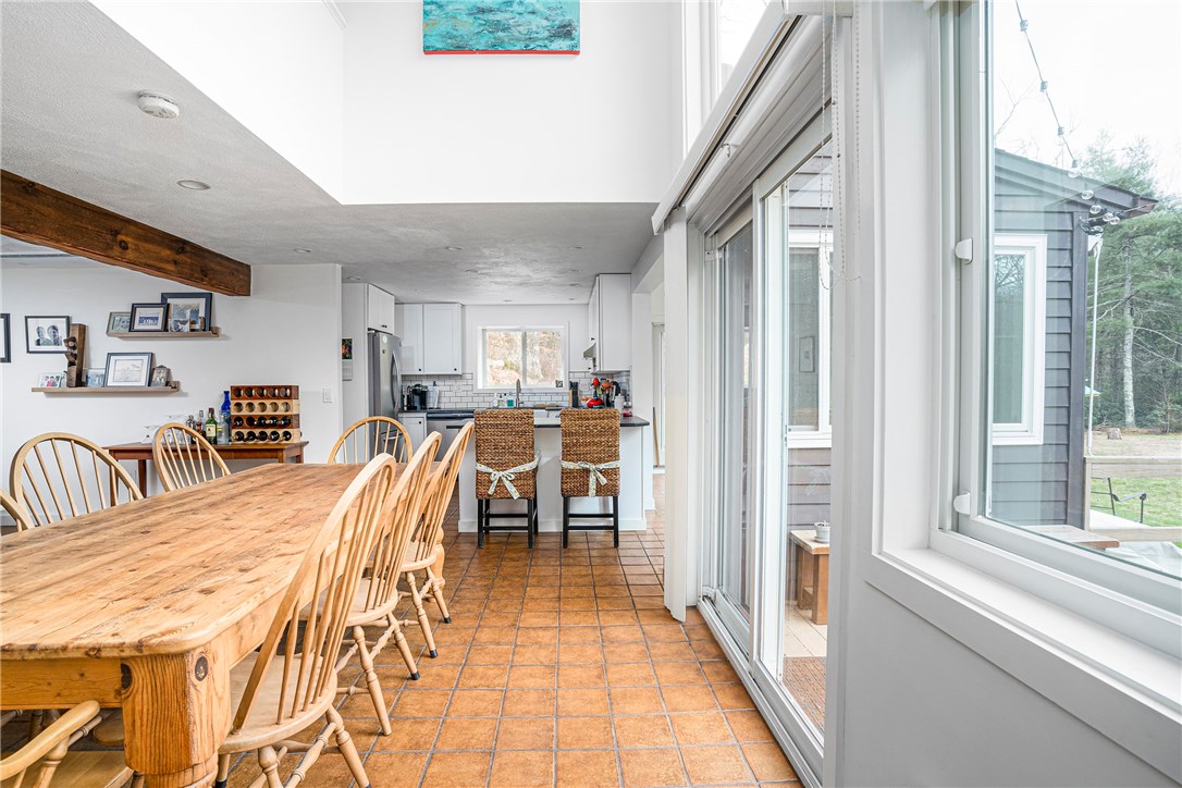 126 Mail Road Exeter, RI 02822 - Photo 6 of 36 East side of house, dining & kitchen