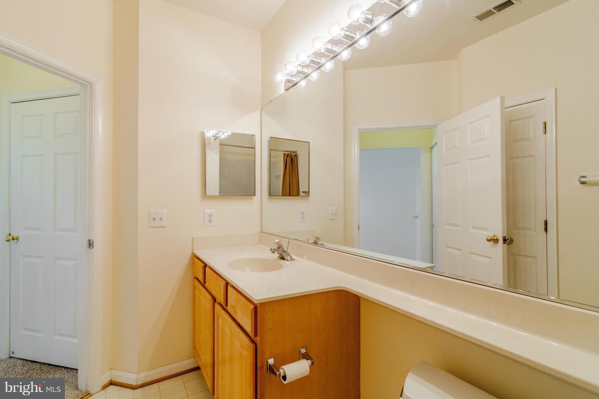 12008 Amber Ridge Circle, Unit A301 Germantown, MD 20876 - Photo 11 of 22 a bathroom with a sink and a mirror