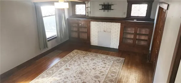 a view of front door