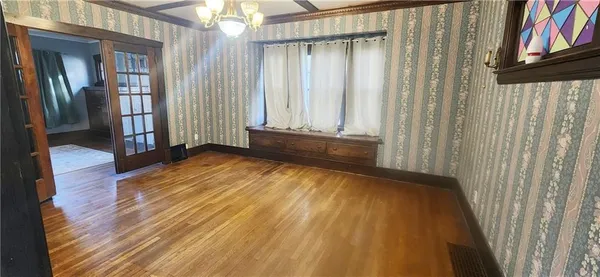 a view of front door