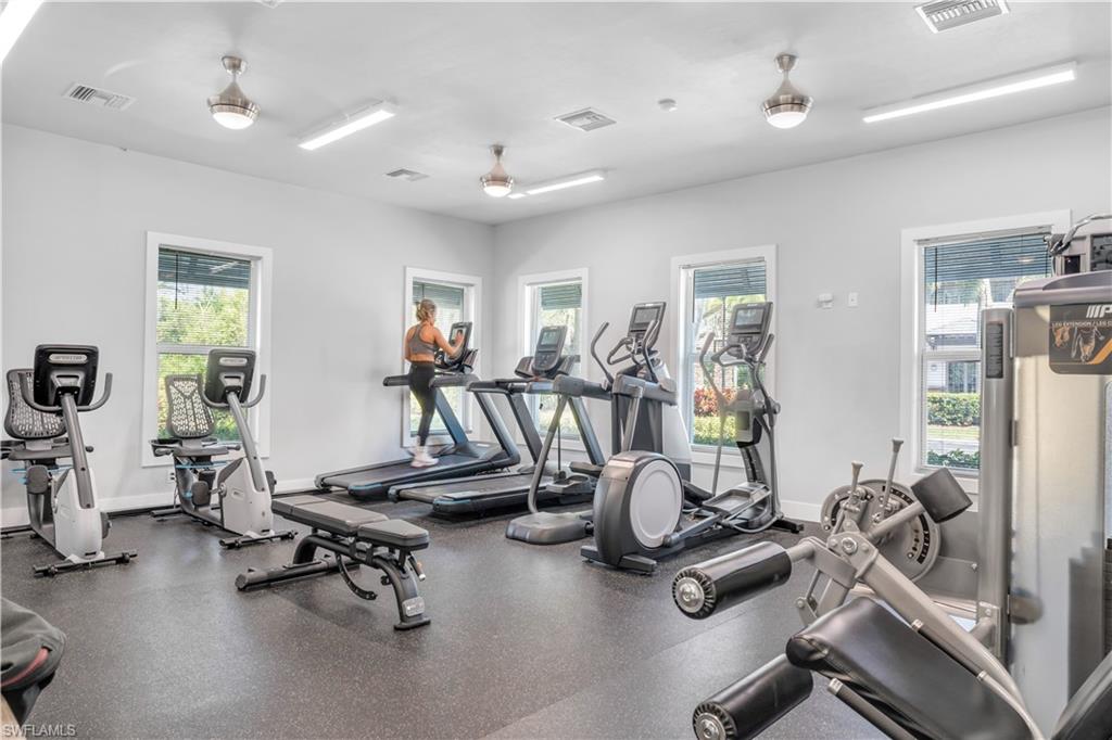 5049 Fairhaven Lane Naples, FL 34109 - Photo 40 of 46 a view of a room with gym equipment