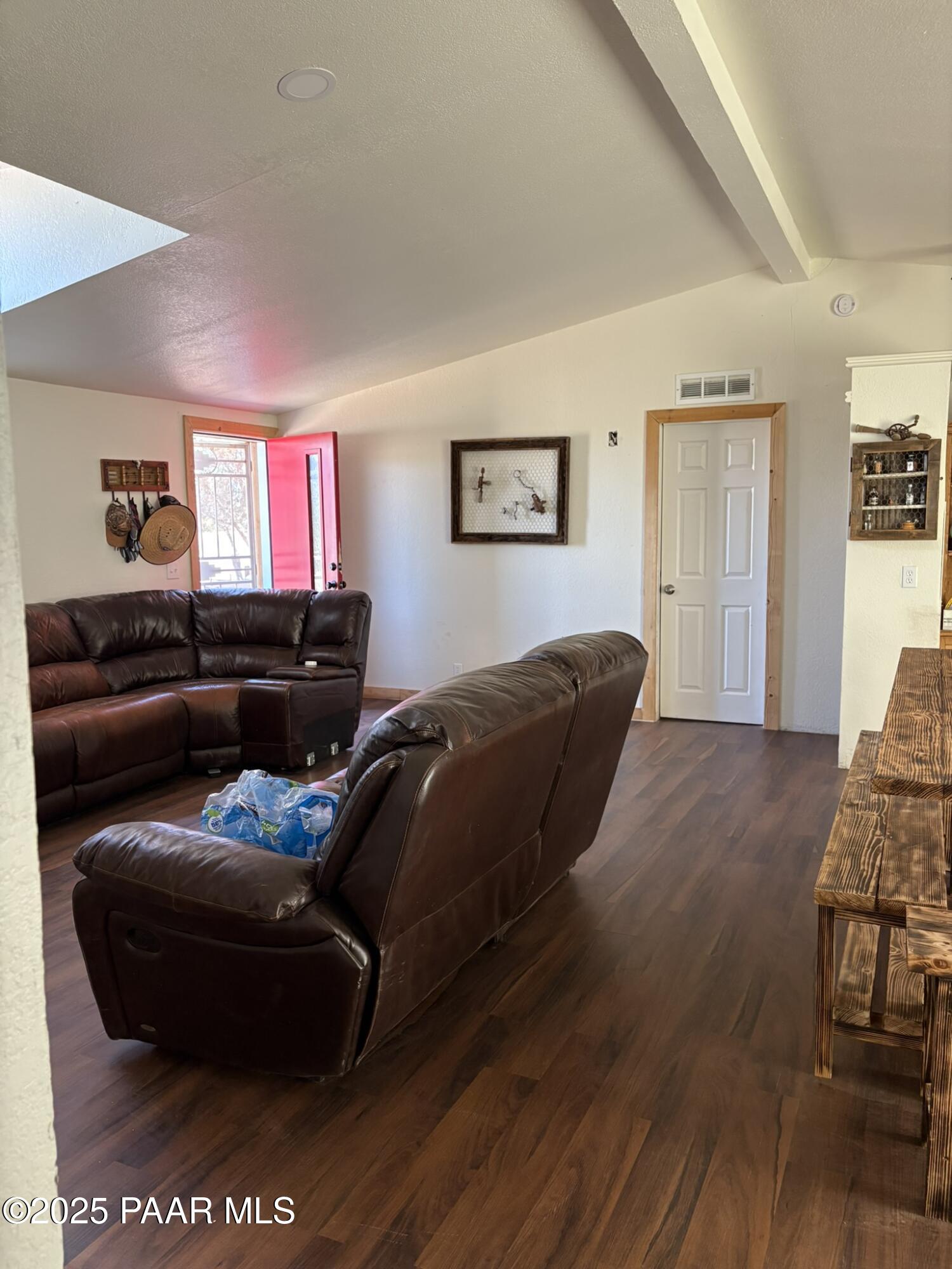 42650 North Wayne Road Ash Fork, AZ 86320 - Photo 19 of 37 a living room with furniture and a wooden floor