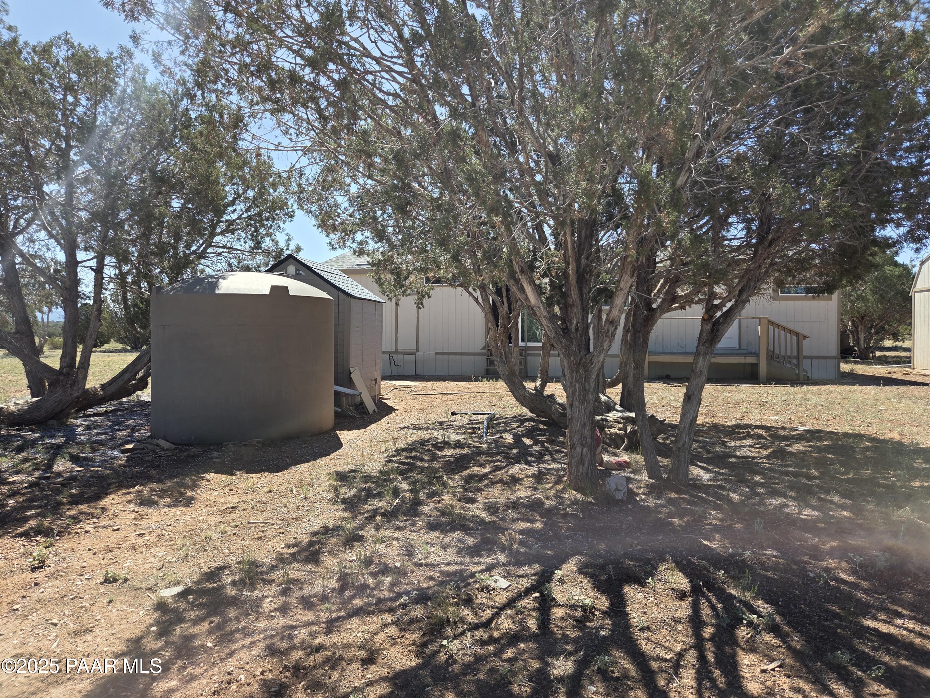 42650 North Wayne Road Ash Fork, AZ 86320 - Photo 9 of 37 a view of a yard with large tree