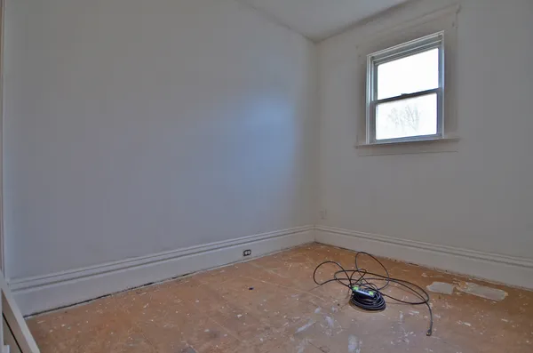 a room with a window